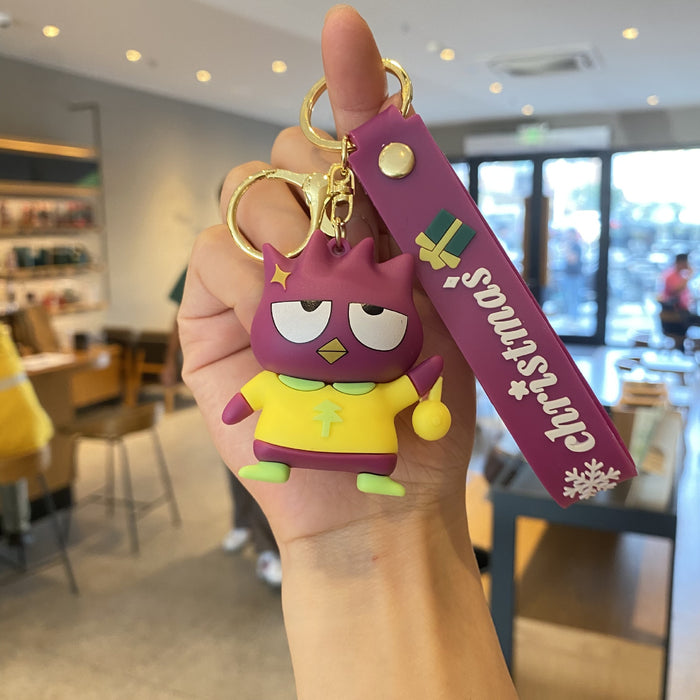 Wholesale Cartoon Silicone Doll Keychain JDC-KC-MingT122