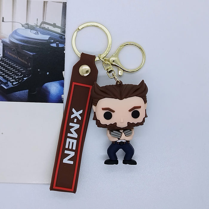 Wholesale New cross-border creative cartoon doll key chain pendant bag car key chain Accessories