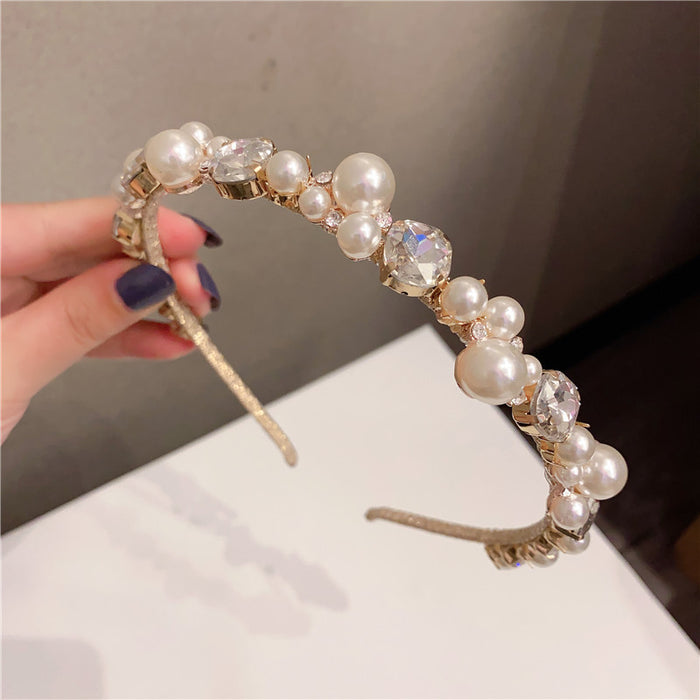 Wholesale Pearl Headband JDC-HD-ZC019