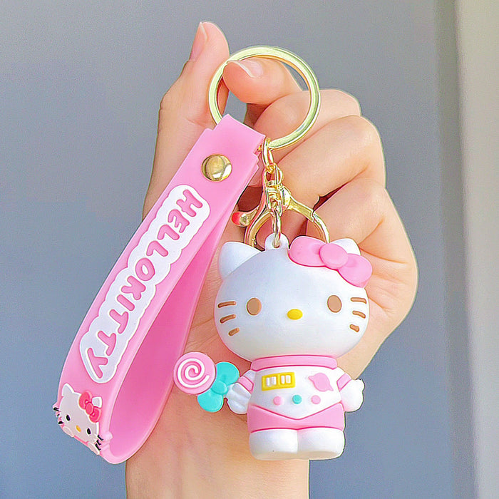 Wholesale Cute cartoon cat keychain
