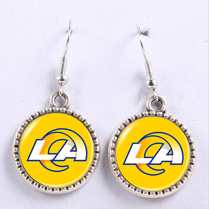 Wholesale Football Team Earrings Jewelry