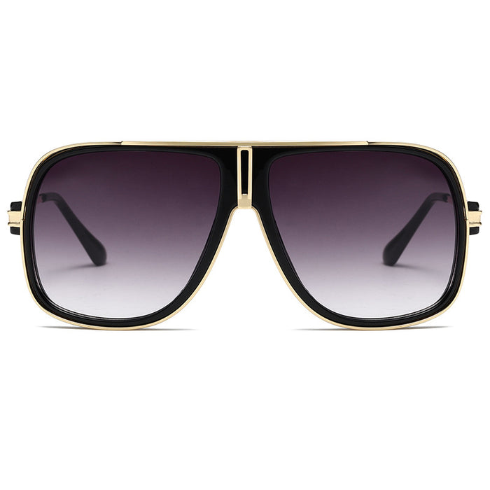 Wholesale Large-Frame s Metal UV-Protection Sunglasses