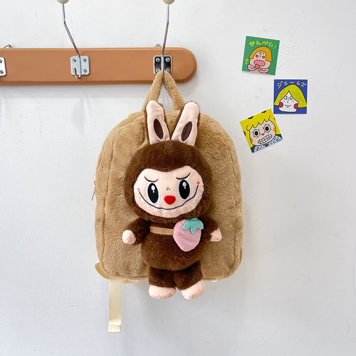 Wholesale Cartoon plush toy children' s Shoulder Bags