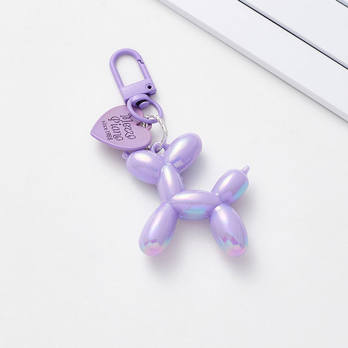 Wholesale Jelly Balloon Dog Pendant Acrylic Keychain Blind Bag Bag Stereo Doll Pendant