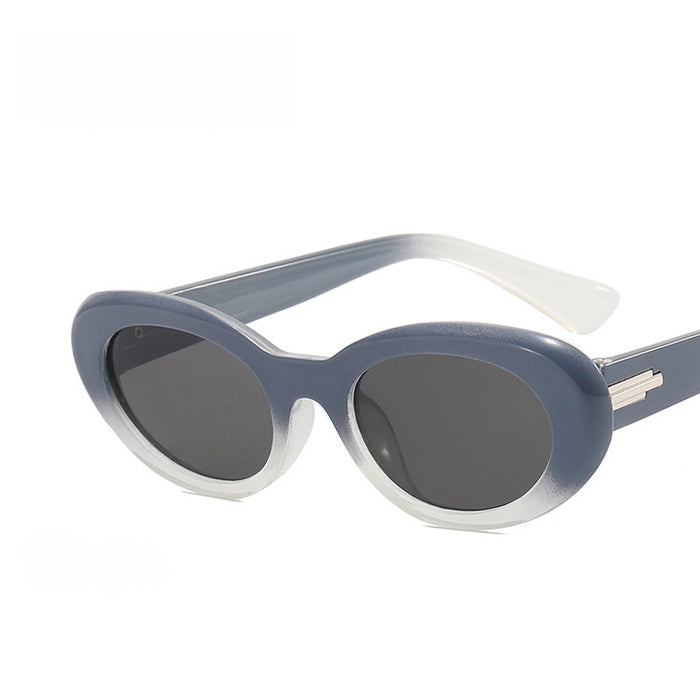 Wholesale Retro oval sunglasses, high-end sunglasses, sun protection and UV protection