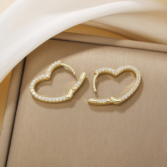 Wholesale Heart-shaped earrings for women
