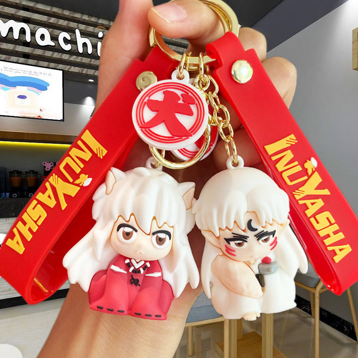 Wholesale PVC Cartoon Cute Doll Keychain JDC-KC-Yid020