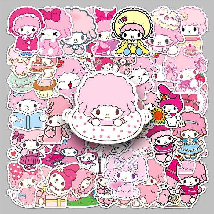 Wholesale 50pcs sheep waterproof decoration  small stickers