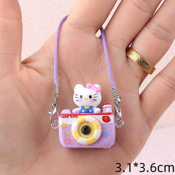 Wholesale Cute Cartoon Small Camera Pendant Accessories Keychains