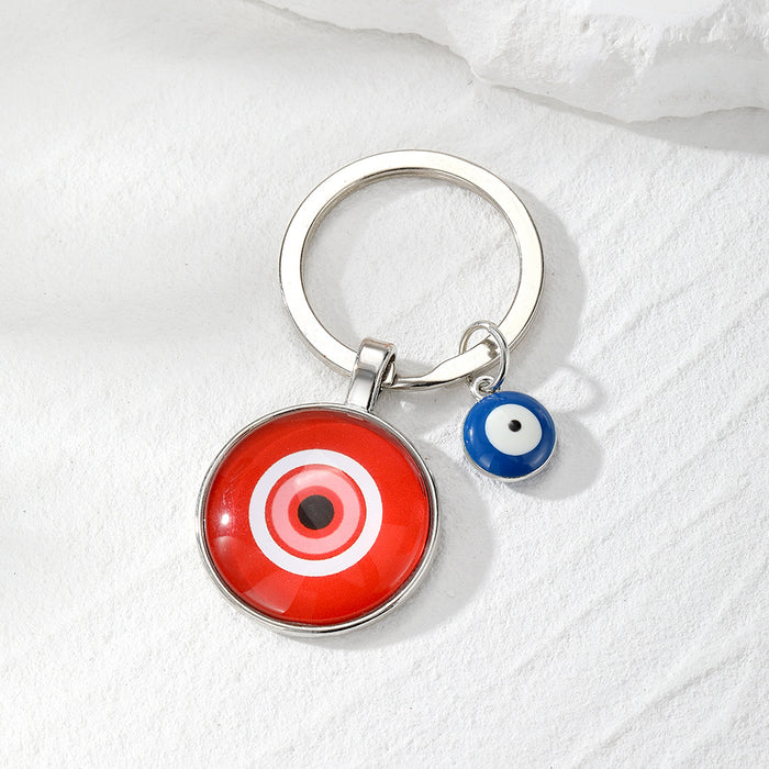 Wholesale Time Gem Demon Eye Alloy Keychain JDC-KC-HengX030