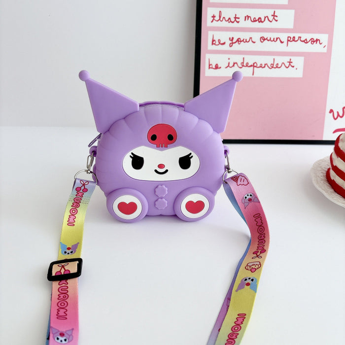 Wholesale Cartoon Silicone Bag for Kids Daily Matching Fashion Accessory Gift