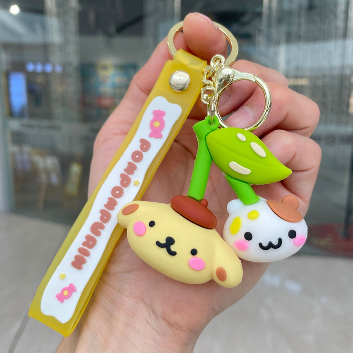 Wholesale Cartoon PVC Doll Keychain JDC-KC-YaoP010