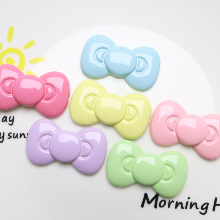 Wholesale Cartoon Bow Acrylic DIY Accessories JDC-FK-YaoL004