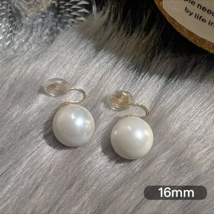 Wholesale Vintage, minimalist, high-end pearl earrings, niche, light luxury, versatile earrings