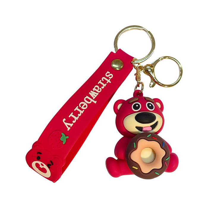 Wholesale Cartoon Doll PVC Keychain JDC-KC-JinG027