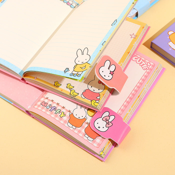 Wholesale Cute Cartoon Magnetic Closure Notebook 32K For Student Journal