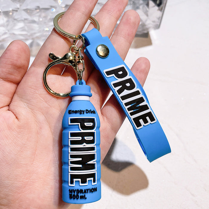 Wholesale Silicone Energy Drink Bottle Keychain JDC-KC-QiChao070