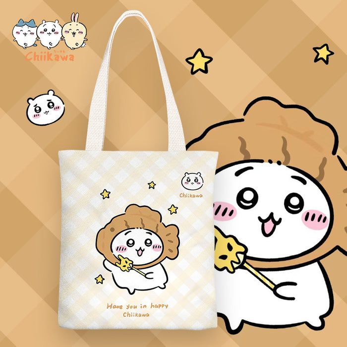 Wholesale Anime character print canvas shoulder bags