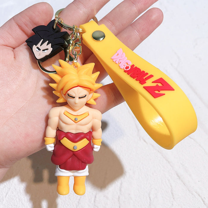 Wholesale Cartoon Silicone Doll Keychain JDC-KC-QiChao021