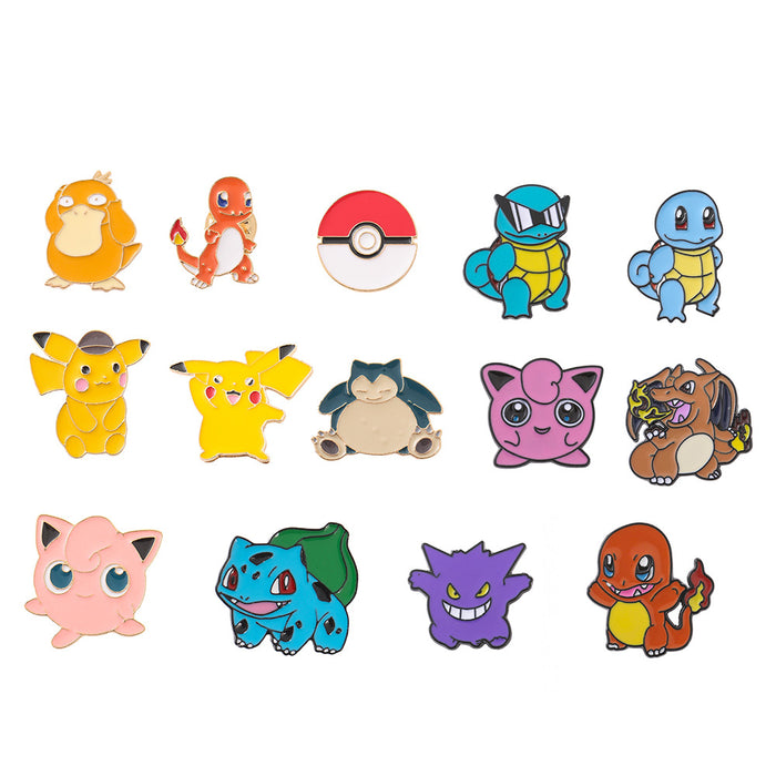 Wholesale Anime Cartoon Metal Brooch Pin Trendy Fashion Accessory For Backpacks Clothing Boutique Resale Gift