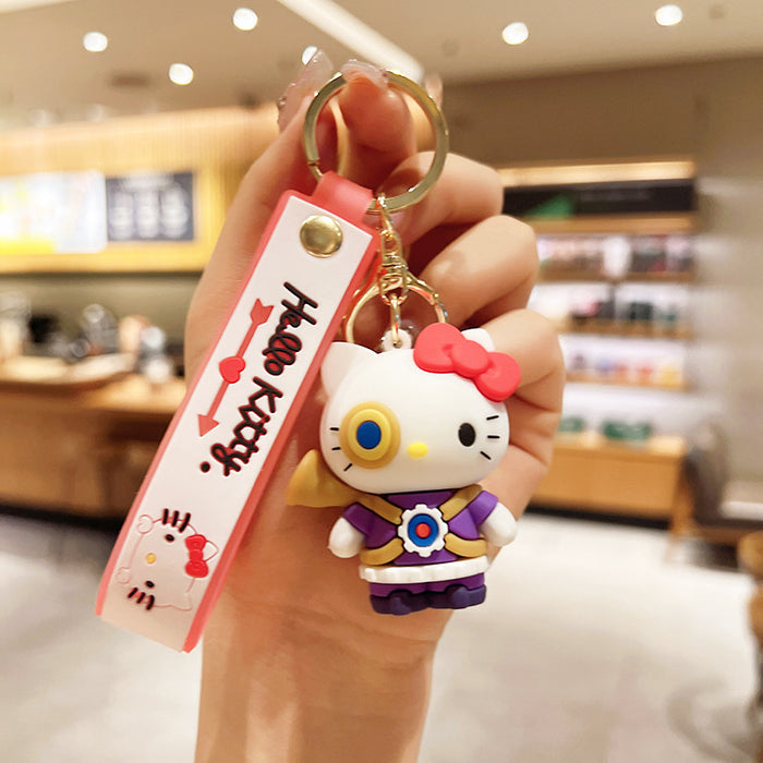 Wholesale Cartoon Doll Silicone Keychains (S) JDC-KC-JuJi009