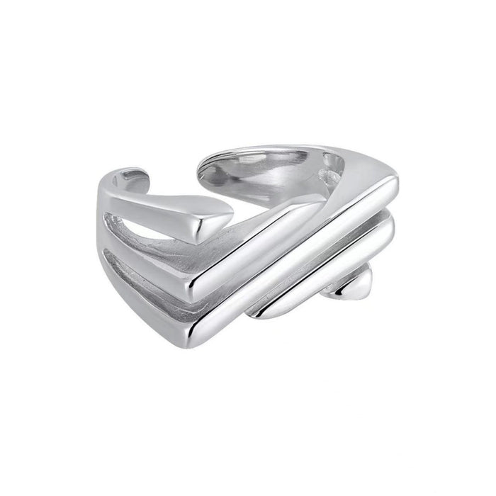 Wholesale Hollowed-out multi-layered twill ring