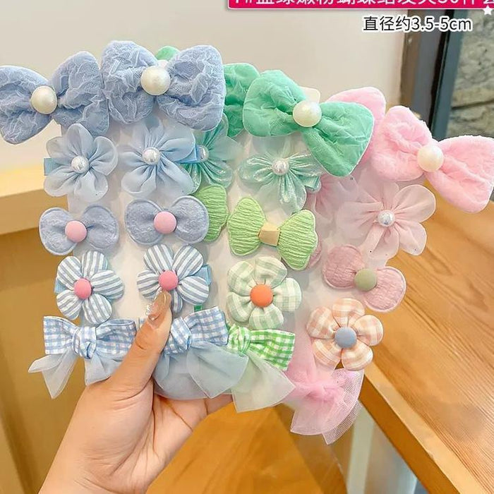 Wholesale Bow hair clip,  fabric flower hair clip
