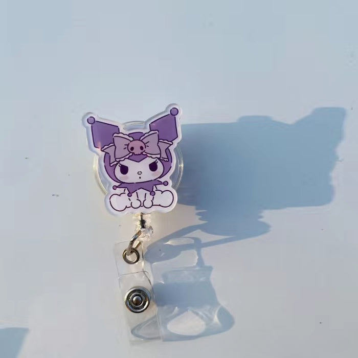 Wholesale ABS  Cartoon Scroll Keychain JDC-KC-ChenPin001