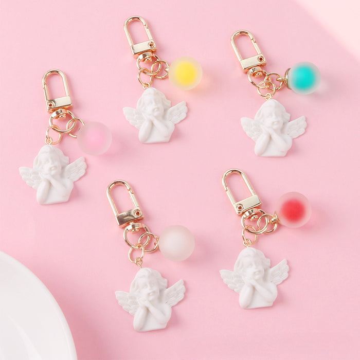 Wholesale Resin Angel Keychain JDC-KC-YiHan059