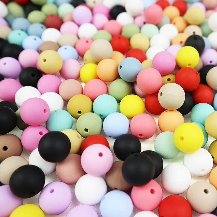 Wholesale 15mm Silicone Bead DIY for Beadable JDC-BDS-JIaHaoShun024