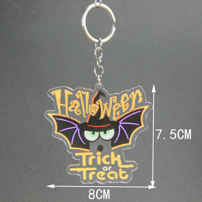 Wholesale Halloween Acrylic Keychain JDC-KC-ShengH006