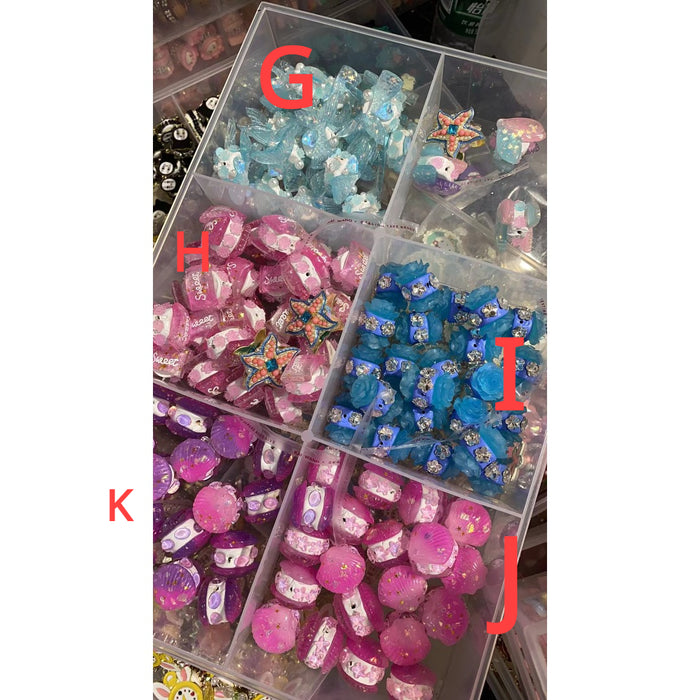 Wholesale 10PCS/PACK Cartoon Resin Beads JDC-BDC-NSD001