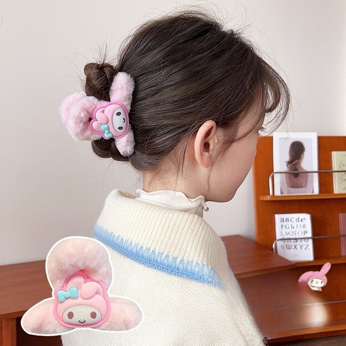 Wholesale New Korean Plush Hairpin Little Girl Cute Hairpin Shark Clip Children's Hairpin JDC-HC-Zaix001