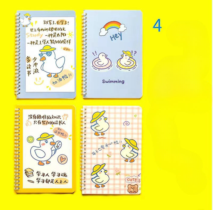 Wholesale Soft Surface Paper Cartoon Cute Notebook JDC-NK-Liuj004