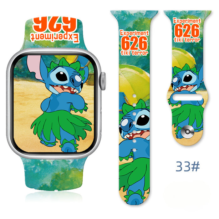 Wholesale Silicone Cartoon Print Watch JDC-WD-NuoQi012