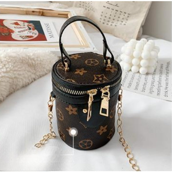 Wholesale PU Children's Chain Crossbody Bucket Bags JDC-SD-ShengT001