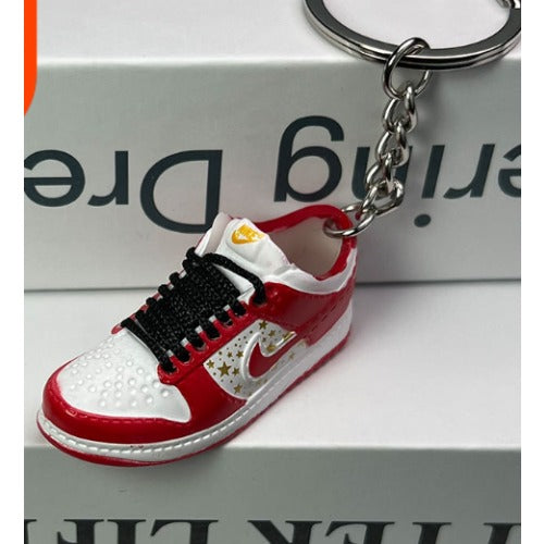 Wholesale Skateboard Shoes PVC Keychains JDC-KC-MiaoY065