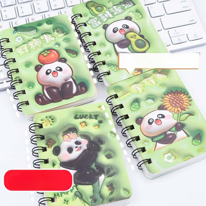 Wholesale 3D Cartoon Paper Coil Notebook JDC-NK-Ceguan001