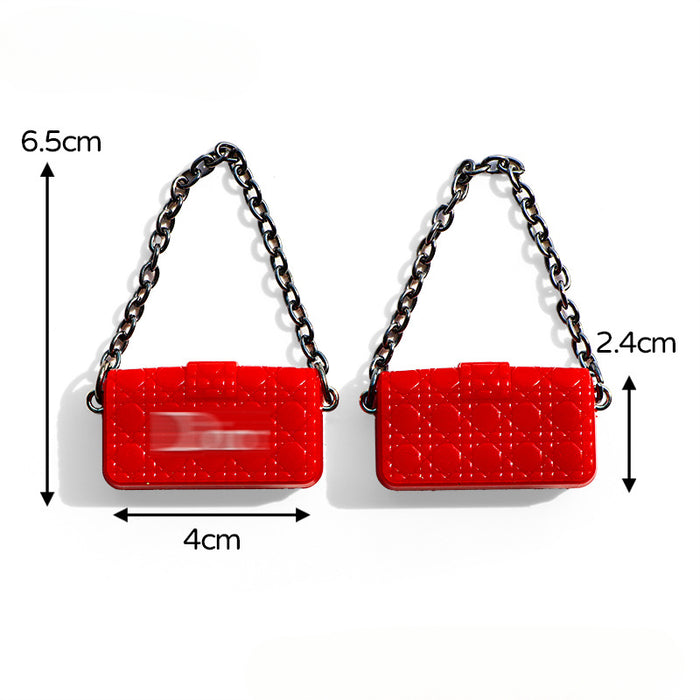 Wholesale Printed Satchel Shoulder Bag Resin Beads JDC-BDS-MNY002