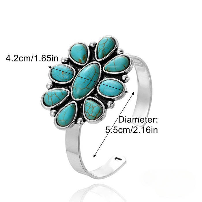 Wholesale Bohemian Ethnic Style Turquoise Bracelet JDC-BT-ManY004