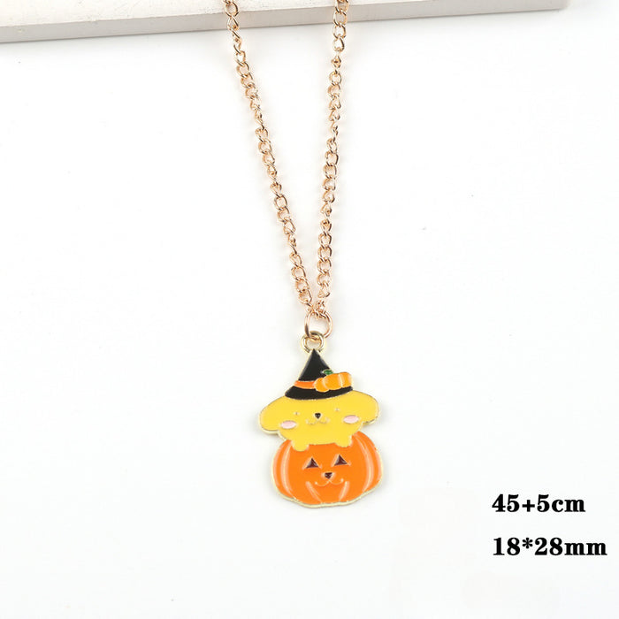 Wholesale Cartoon Alloy Pendant Necklace JDC-NE-FuYu017