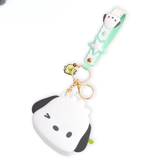 Wholesale Cartoon Mini Silicone Coin Purse Keychain (S) JDC-KC-TaoTa001