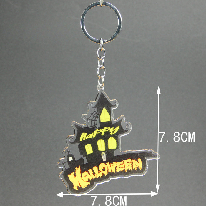 Wholesale Halloween Acrylic Keychain JDC-KC-ShengH006