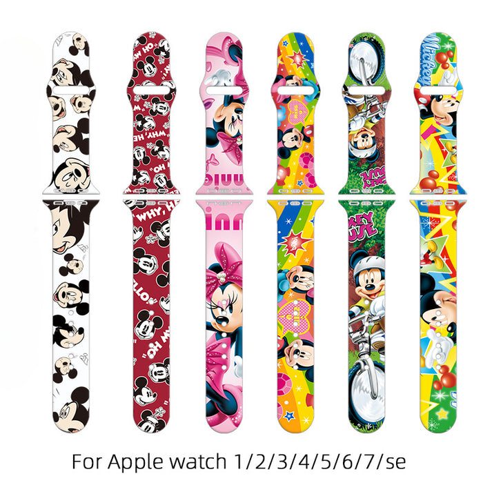 Wholesale Silicone Watch Strap Printing JDC-WD-NuoQi022