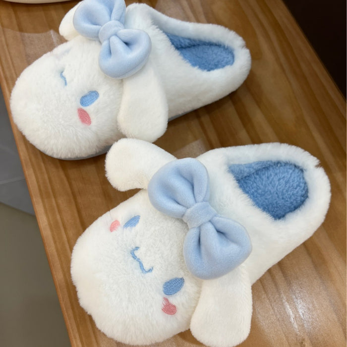 Wholesale Winter Cartoon Cute Puppy Warm Furry Slippers JDC-SP-JiaH003