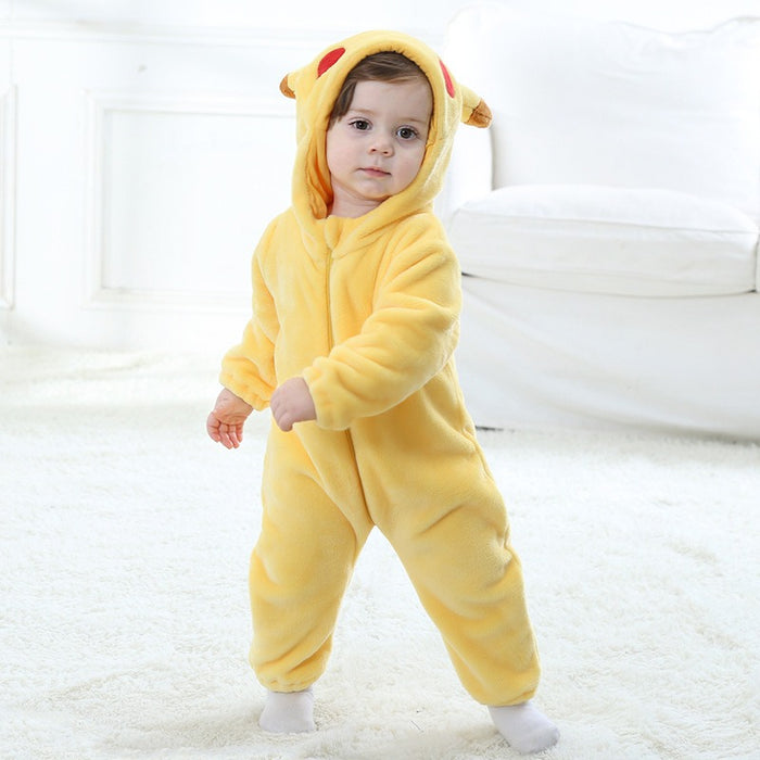 Wholesale Flannel Pikachu Baby Clothes JDC-BC-JTW001