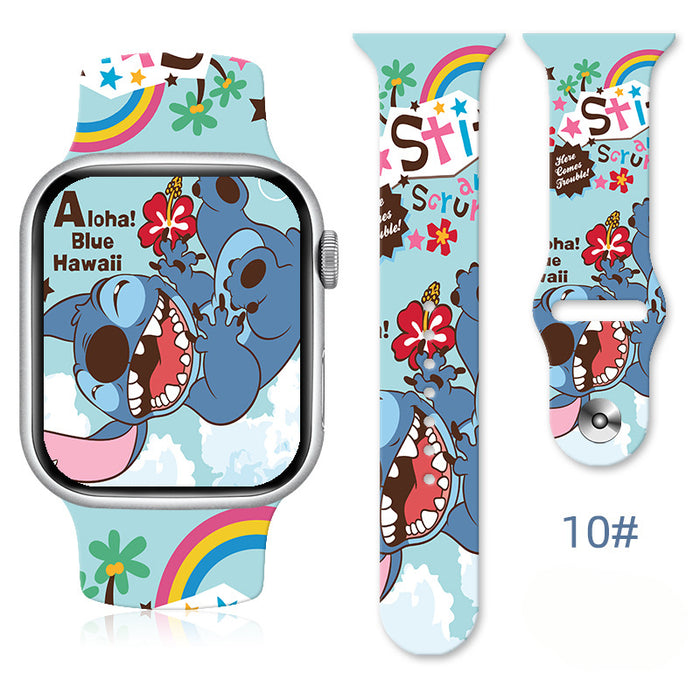 Wholesale Silicone Cartoon Print Watch JDC-WD-NuoQi012