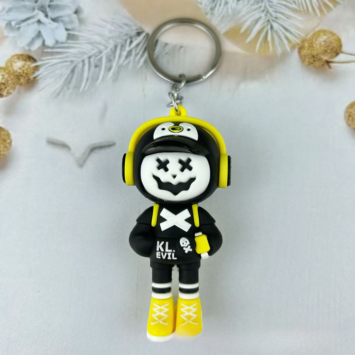 Wholesale Cartoon Doll PVC Keychain JDC-KC-HaoH008