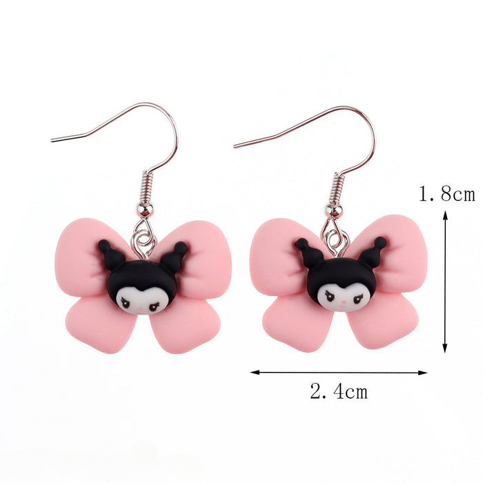 Wholesale Cartoon Resin Earrings JDC-ES-niqing031