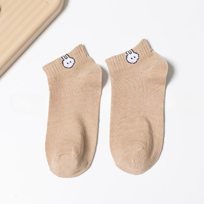 Wholesale of 10pcs Thin Rabbit Socks JDC-SK-Miqi004